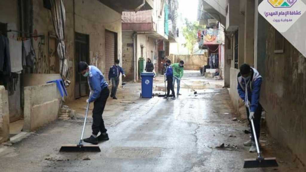 حملات نظافة و تشجير و طلي جدران في القطاع الأول بحضور ١٠٠ جوال